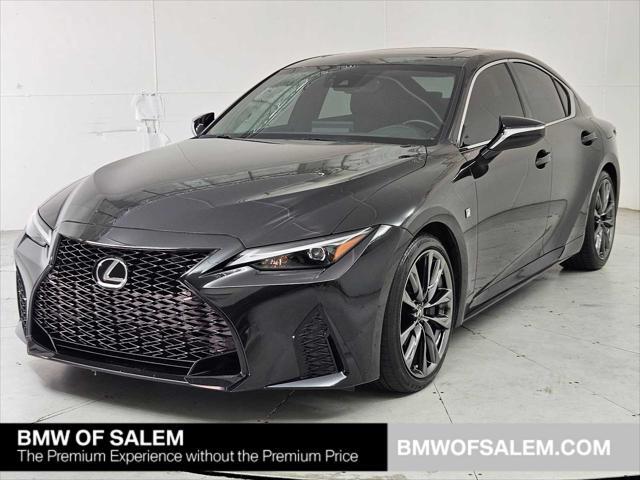 used 2024 Lexus IS 350 car, priced at $46,971
