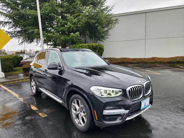 used 2021 BMW X3 car, priced at $32,763