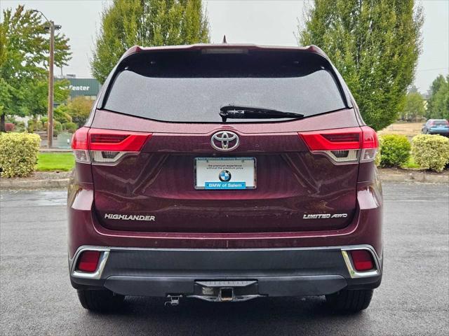 used 2019 Toyota Highlander car, priced at $29,980