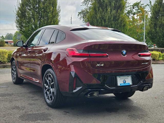 new 2025 BMW X4 car, priced at $65,620