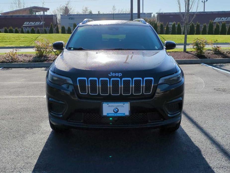 used 2021 Jeep Cherokee car, priced at $17,990