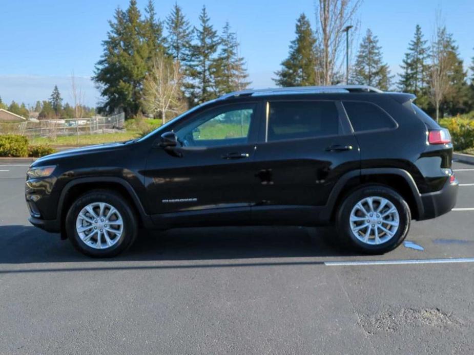 used 2021 Jeep Cherokee car, priced at $17,890