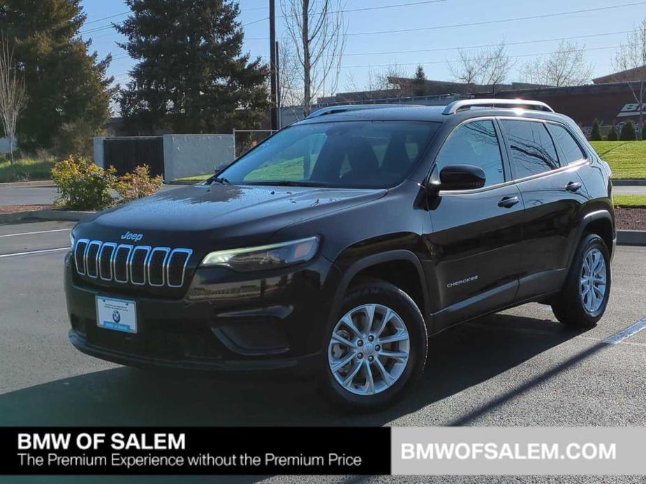 used 2021 Jeep Cherokee car, priced at $17,990