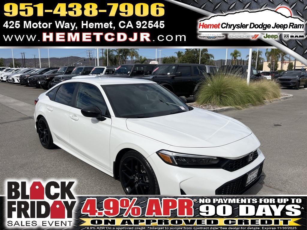 used 2025 Honda Civic car, priced at $26,014
