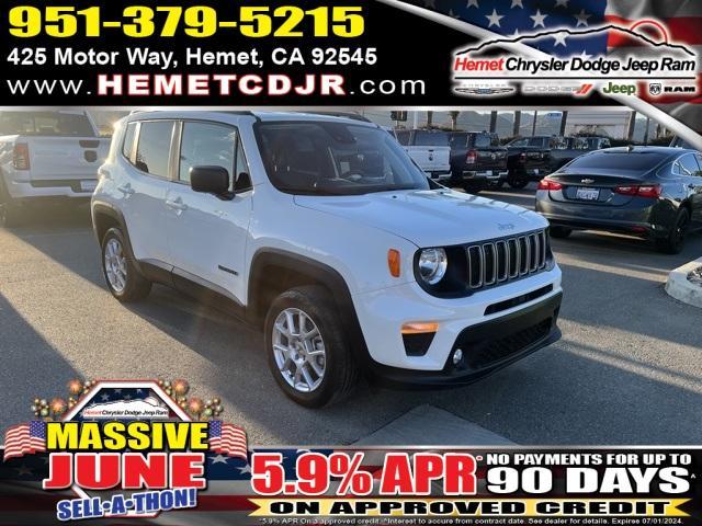 used 2022 Jeep Renegade car, priced at $18,158