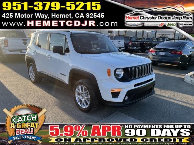 used 2022 Jeep Renegade car, priced at $21,593