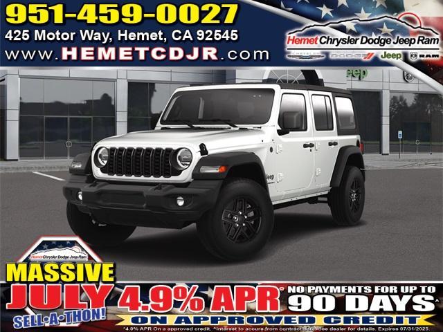 new 2025 Jeep Wrangler car, priced at $50,140