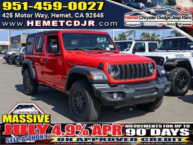 new 2025 Jeep Wrangler car, priced at $50,540