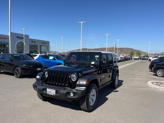 used 2021 Jeep Wrangler Unlimited car, priced at $32,220