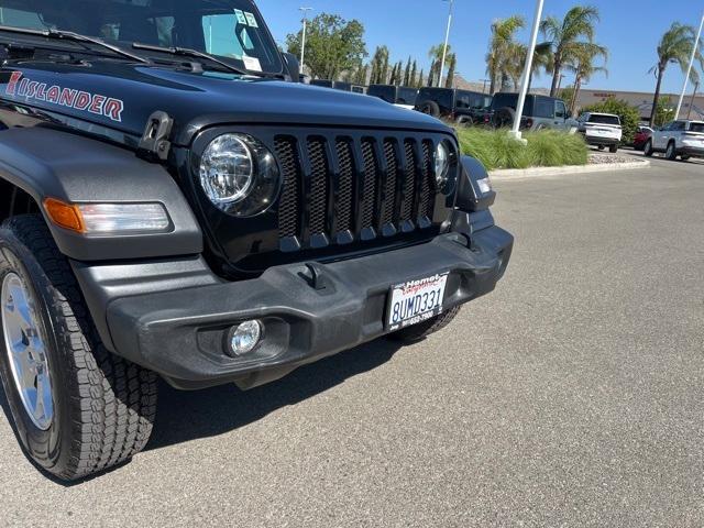 used 2021 Jeep Wrangler Unlimited car, priced at $32,220