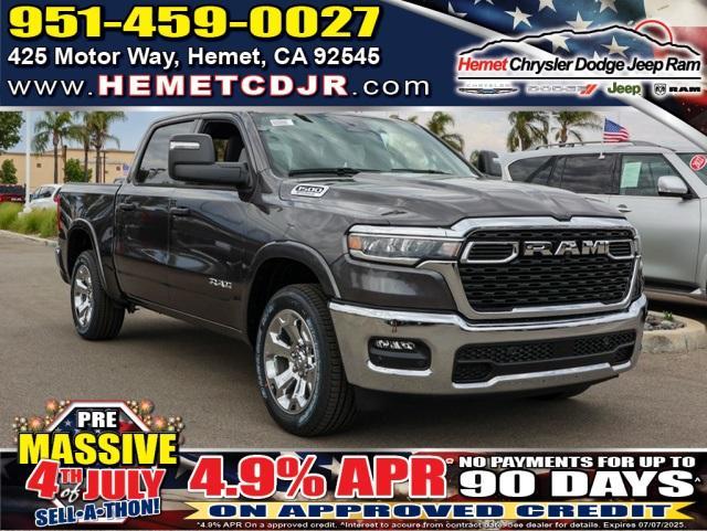 new 2025 Ram 1500 car, priced at $49,017