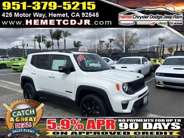 used 2022 Jeep Renegade car, priced at $21,854