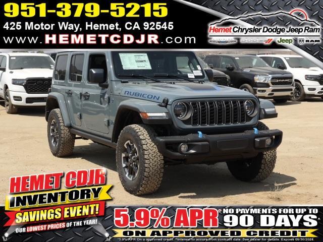 new 2024 Jeep Wrangler 4xe car, priced at $58,799