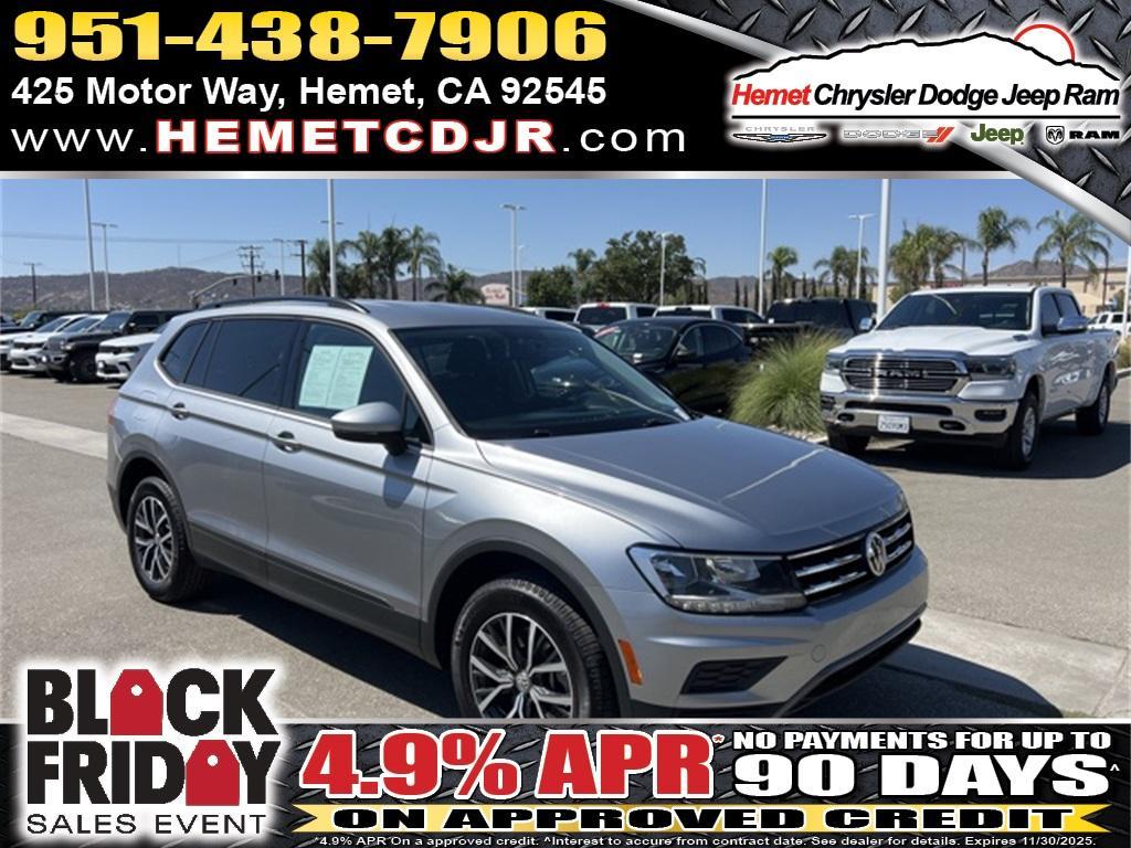 used 2021 Volkswagen Tiguan car, priced at $16,496