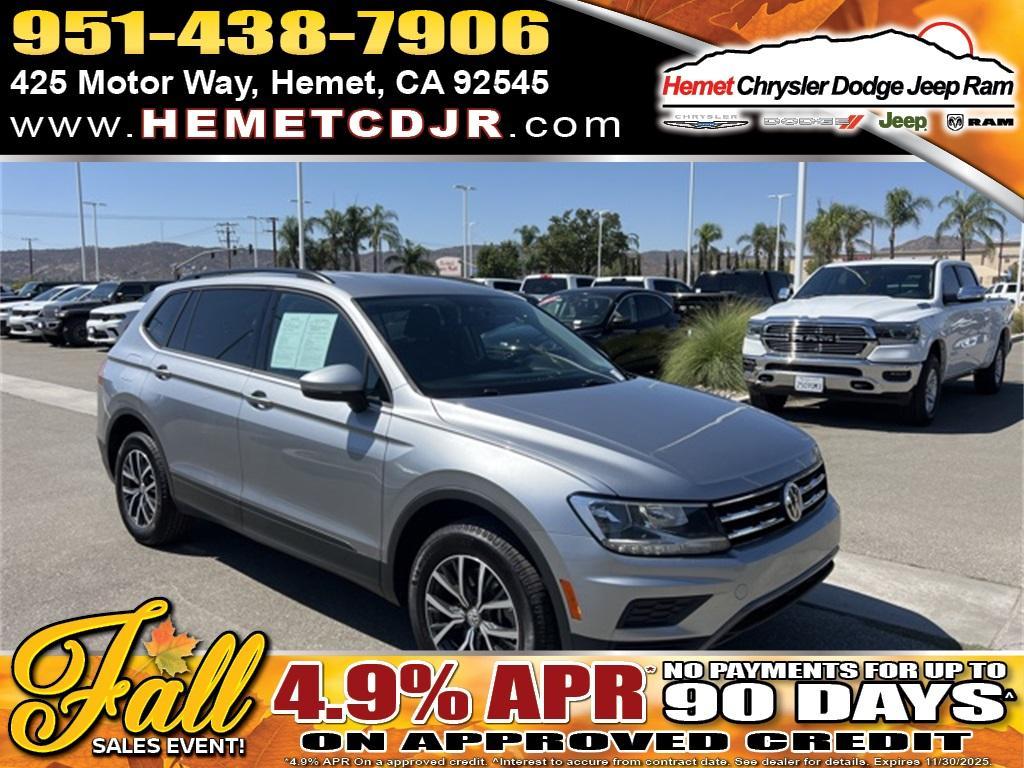 used 2021 Volkswagen Tiguan car, priced at $16,227