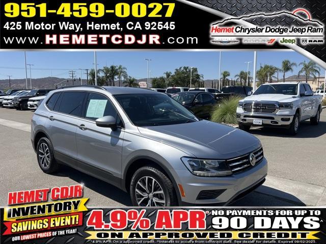 used 2021 Volkswagen Tiguan car, priced at $18,740