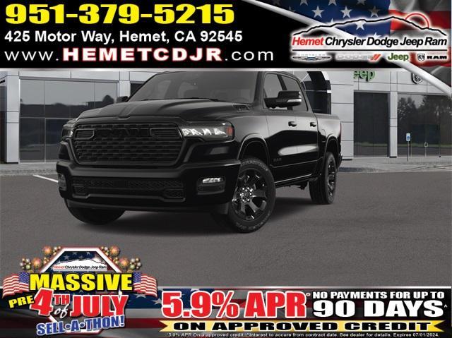 new 2025 Ram 1500 car, priced at $54,455