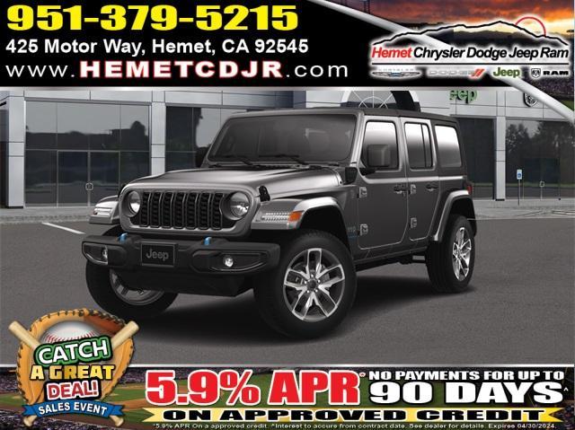 new 2024 Jeep Wrangler 4xe car, priced at $47,897