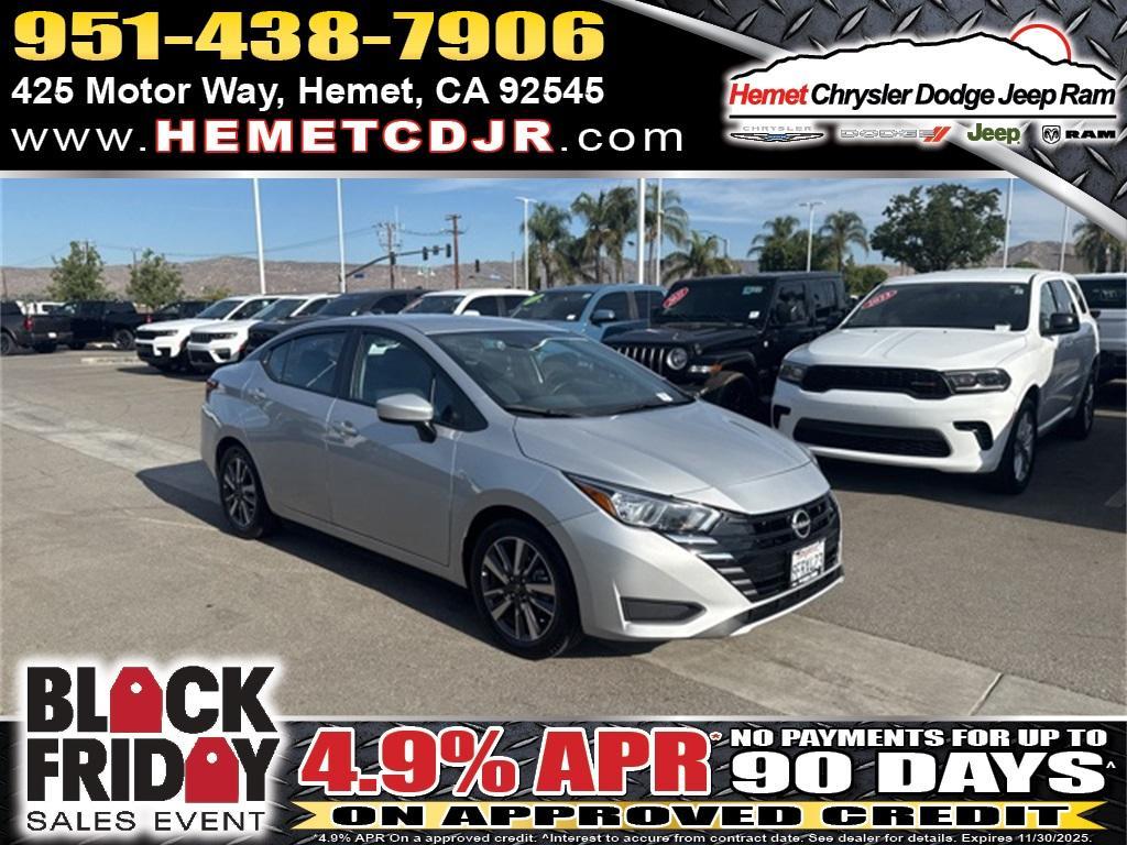 used 2023 Nissan Versa car, priced at $14,840