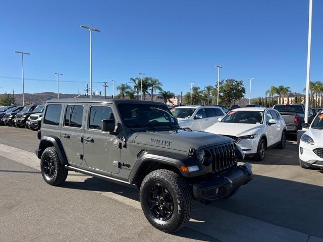 used 2021 Jeep Wrangler Unlimited car, priced at $35,498