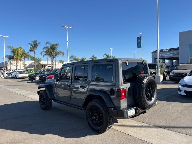 used 2021 Jeep Wrangler Unlimited car, priced at $35,498