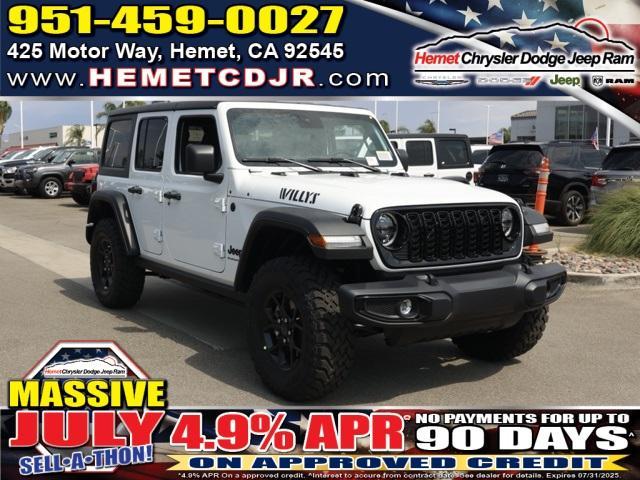 new 2025 Jeep Wrangler car, priced at $49,801