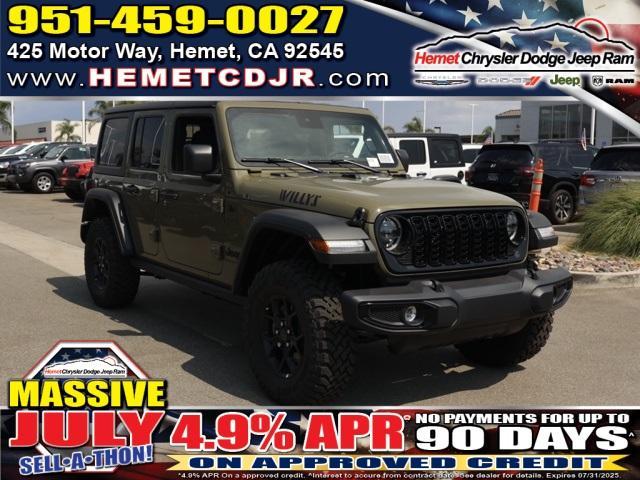 new 2025 Jeep Wrangler car, priced at $50,372
