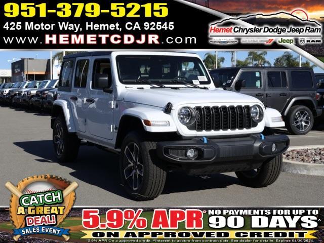 new 2024 Jeep Wrangler 4xe car, priced at $46,732