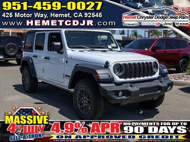 new 2025 Jeep Wrangler car, priced at $50,140