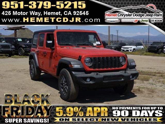 new 2024 Jeep Wrangler car, priced at $39,413