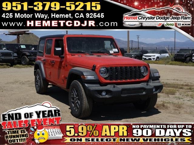 new 2024 Jeep Wrangler car, priced at $38,413