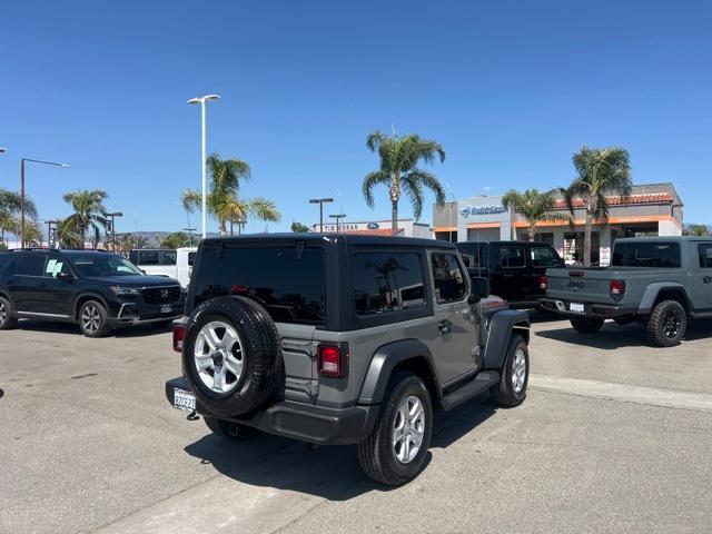 used 2021 Jeep Wrangler car, priced at $28,564