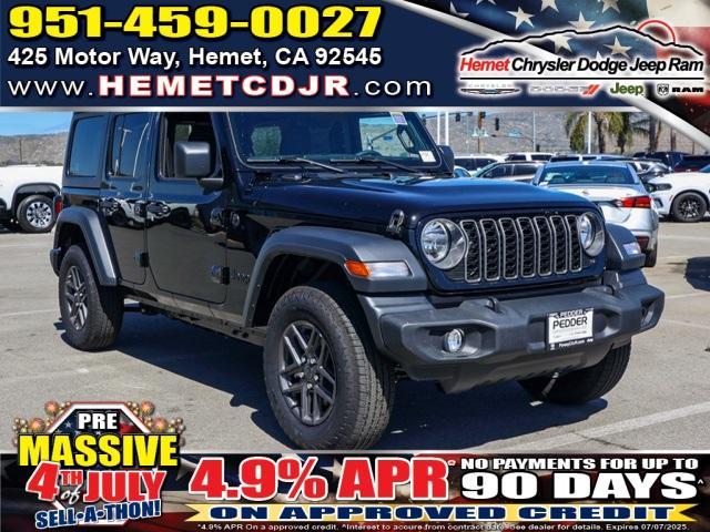 new 2025 Jeep Wrangler car, priced at $44,573