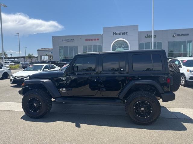 used 2020 Jeep Wrangler Unlimited car, priced at $27,817