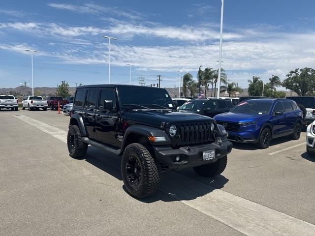 used 2020 Jeep Wrangler Unlimited car, priced at $27,817