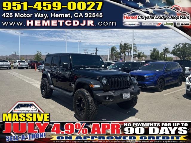 used 2020 Jeep Wrangler Unlimited car, priced at $27,817