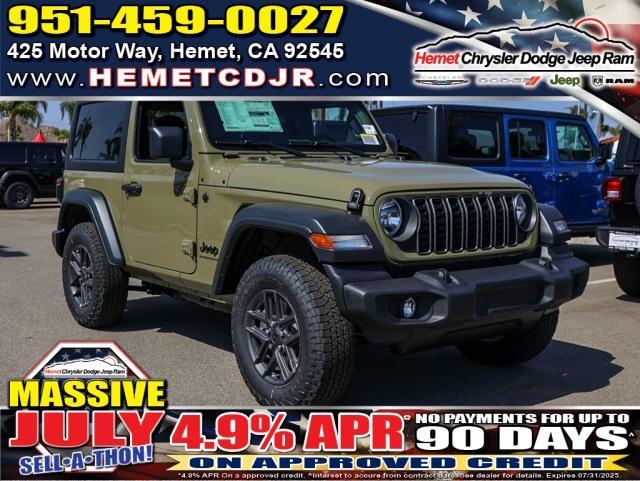 new 2025 Jeep Wrangler car, priced at $44,423