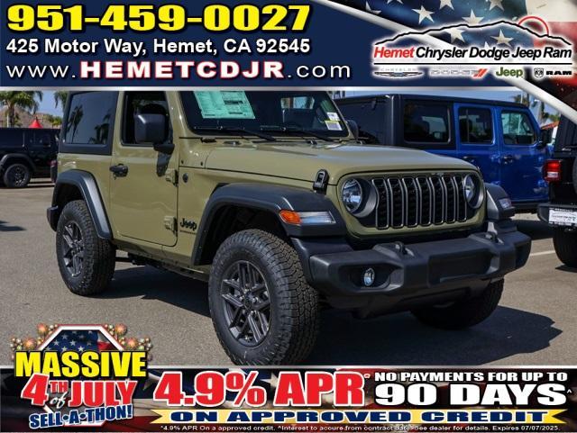 new 2025 Jeep Wrangler car, priced at $44,423