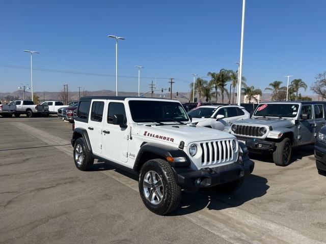 used 2021 Jeep Wrangler Unlimited car, priced at $36,498