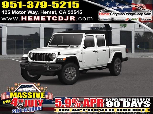 new 2024 Jeep Gladiator car, priced at $46,345