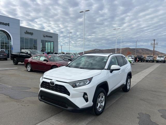 used 2021 Toyota RAV4 car, priced at $25,677