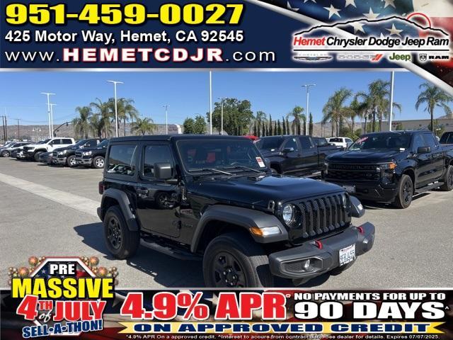 used 2022 Jeep Wrangler car, priced at $28,762