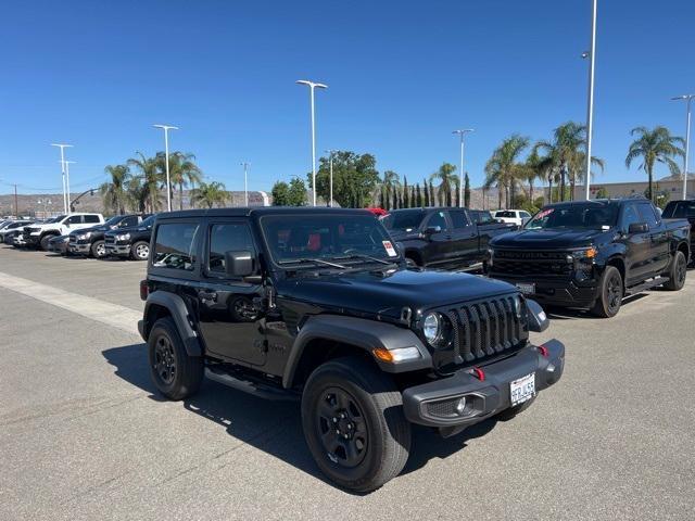 used 2022 Jeep Wrangler car, priced at $28,762