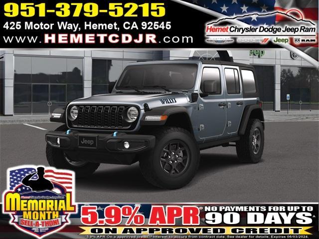 new 2024 Jeep Wrangler 4xe car, priced at $47,620