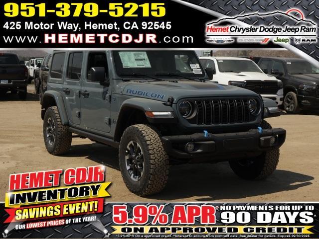 new 2024 Jeep Wrangler 4xe car, priced at $58,799