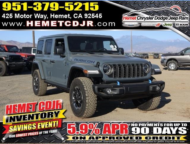 new 2024 Jeep Wrangler 4xe car, priced at $58,799