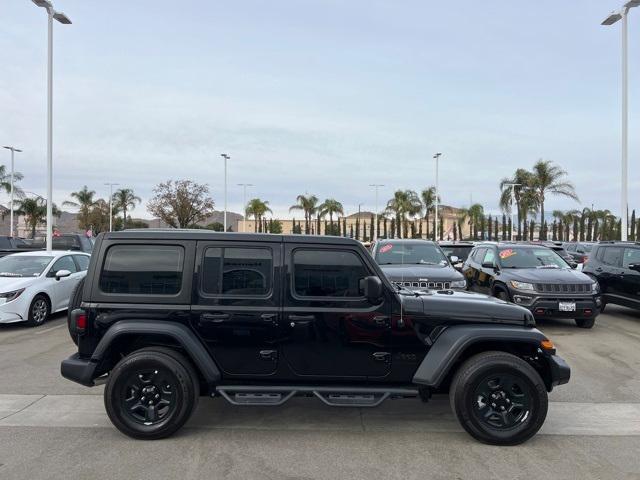 used 2023 Jeep Wrangler car, priced at $34,651