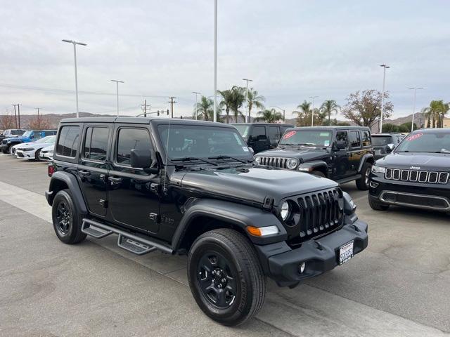 used 2023 Jeep Wrangler car, priced at $34,651