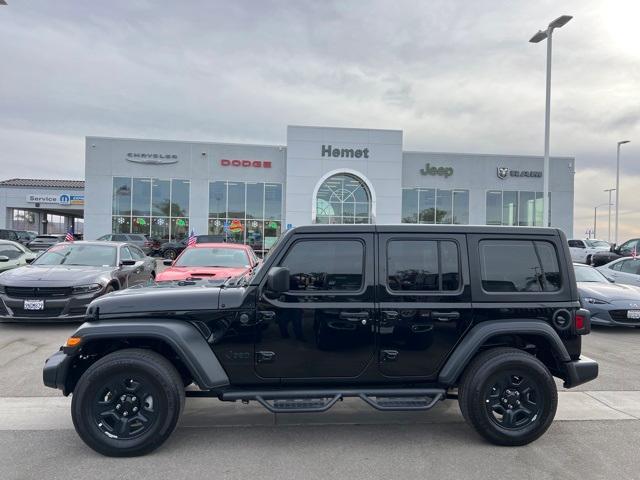 used 2023 Jeep Wrangler car, priced at $34,651