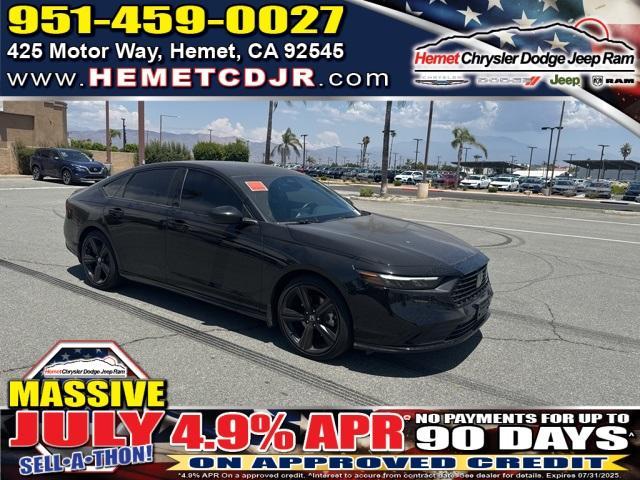 used 2023 Honda Accord Hybrid car, priced at $30,915